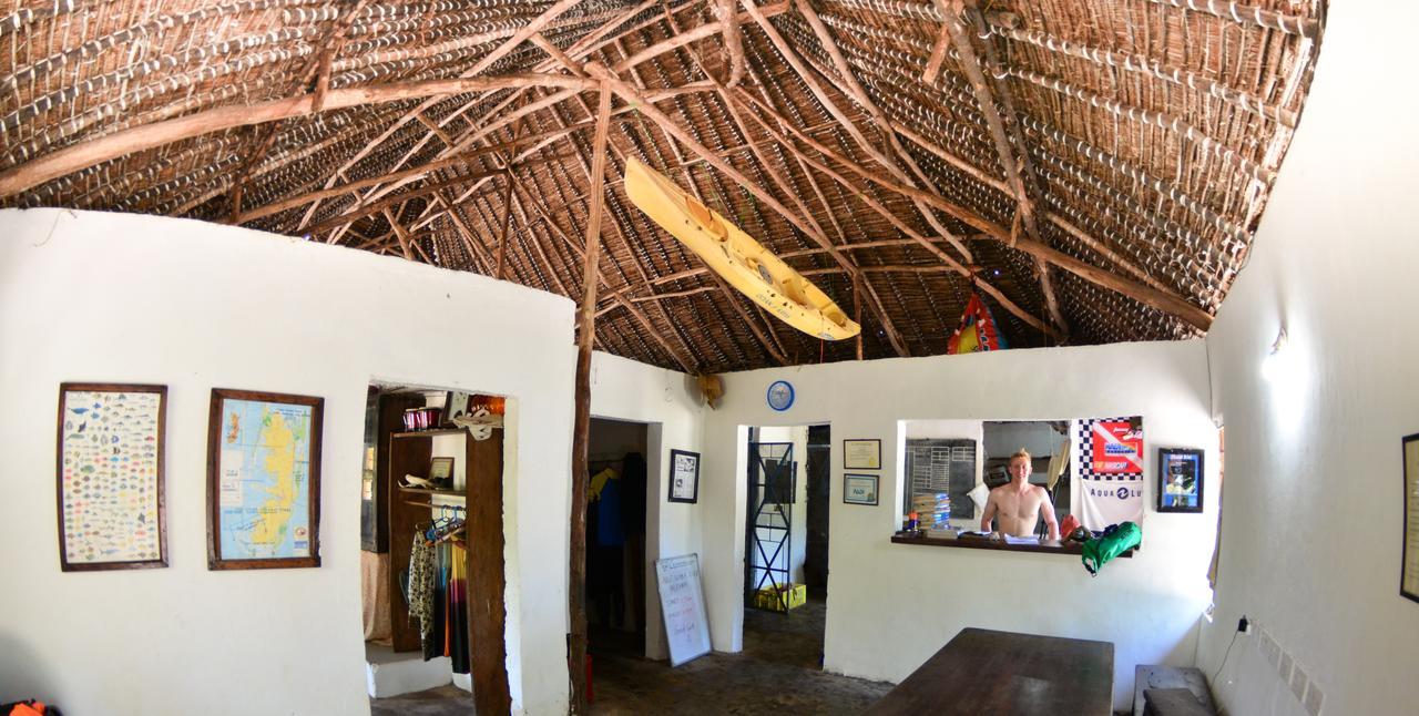 Gecko Nature Lodge Home Of Swahili Divers The Best Dive Center And Famous Gecko Restaurant Verani 外观 照片